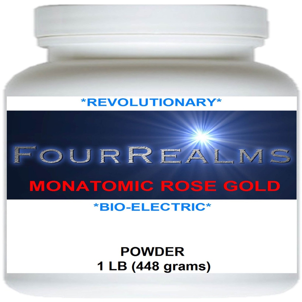Rose Monatomique Or - 448 Grams (1lb) - La plupart Potent ORMUS!