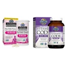 Jardin de vie et suppléments de zinc 30mg Zinc brut à haute puissance et supplément multiminéral de vitamine C, code vitaminique/traces minéraux et probiotiques pour la santé de la peau et le soutien immunitaire, 60 capsules végétaliennes