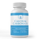 Carbonato di calcio originale puro, (100 capsule) Sempre puro, Nessun Additivo o Filler, Lab verificato