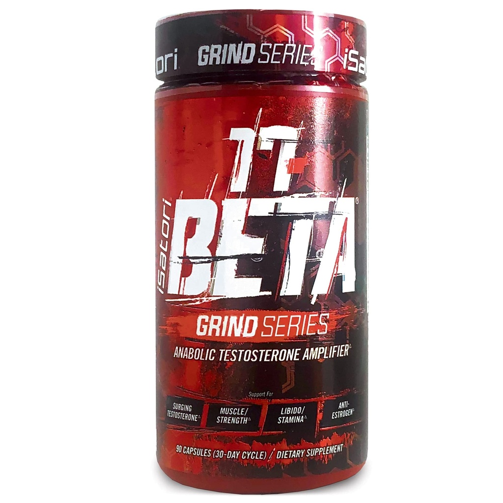 iSatori 17-Beta anabole Testosteron Booster, für Muskelwachstum, Stärke & Stamina, Test Boost Amplifier & Estrogen Blocker für Männer mit DHEA, Fenugreek Seed Extract, 90 Kapseln