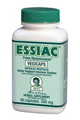 Essiac medicina tradizionale a base di erbe, 60 capsule di erbe