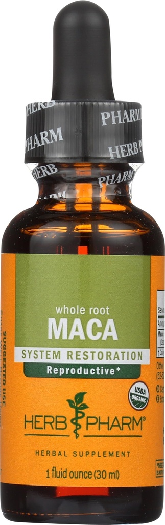 Herb Pharm, Estratto di Maca Organico, 1 Fl Oz