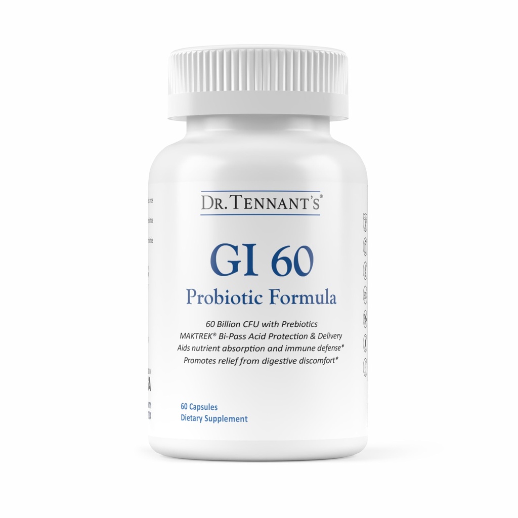 Formule probiotique du Dr Tennant avec des prébiotiques : 30 milliards d'UCF.