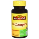 Natur Made B-Komplex mit Vitamin C Caplets, 100 Count (Pack von 3)