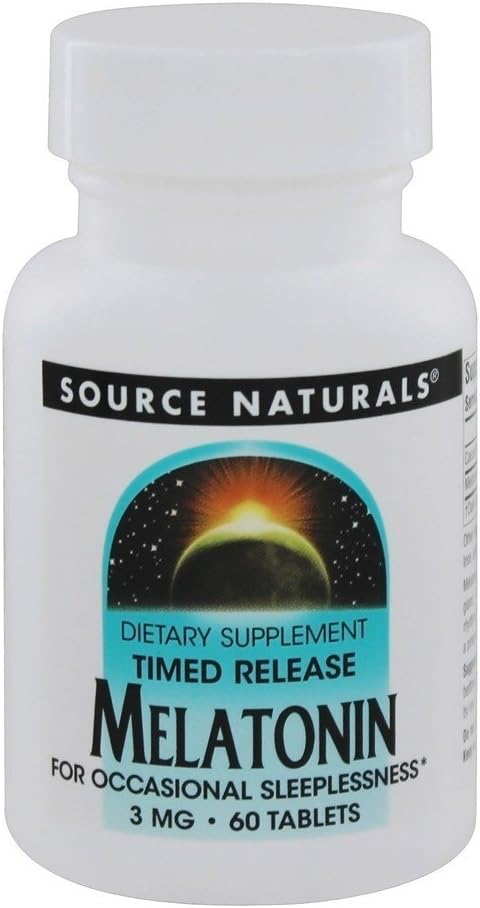 Fonte Naturals Melatonin 3 MG TB, 60 CT