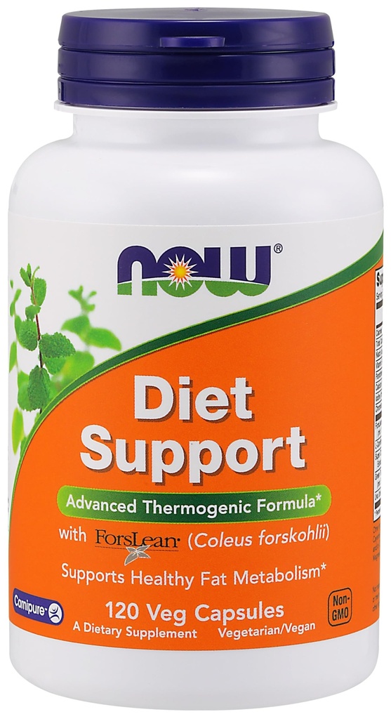 Maintenant Foods Diet Support, 120 Veg Caps