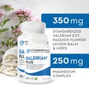 Vitaminerals 33+ Baldrian® Plus Natural Relaxing Support Standardisierte Valerian Extract (60)