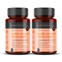 Complexe de Silice à double résistance – 6 mois d'approvisionnement! (2000mg Extrait de queue de cheval x 180 comprimés(2 bouteilles de 90))