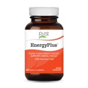 Energy Plus di Pure Essence - Caffeine Free, All Natural Herbal Energy and Focus Supplement - Smooth, No Jitters No Crash - 60 compresse