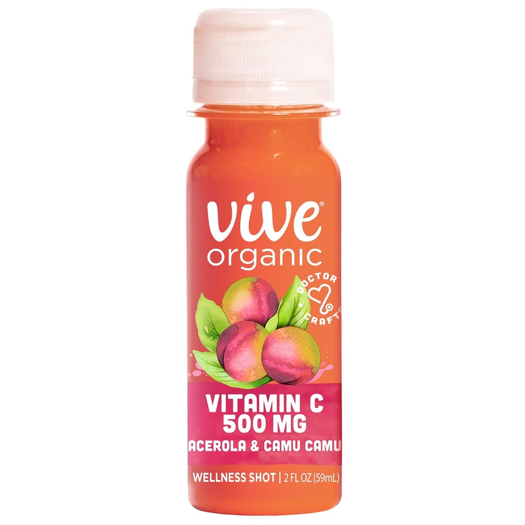 Vive Organic Pure Boost Vitamin C Shot (2oz Bottiglia)
