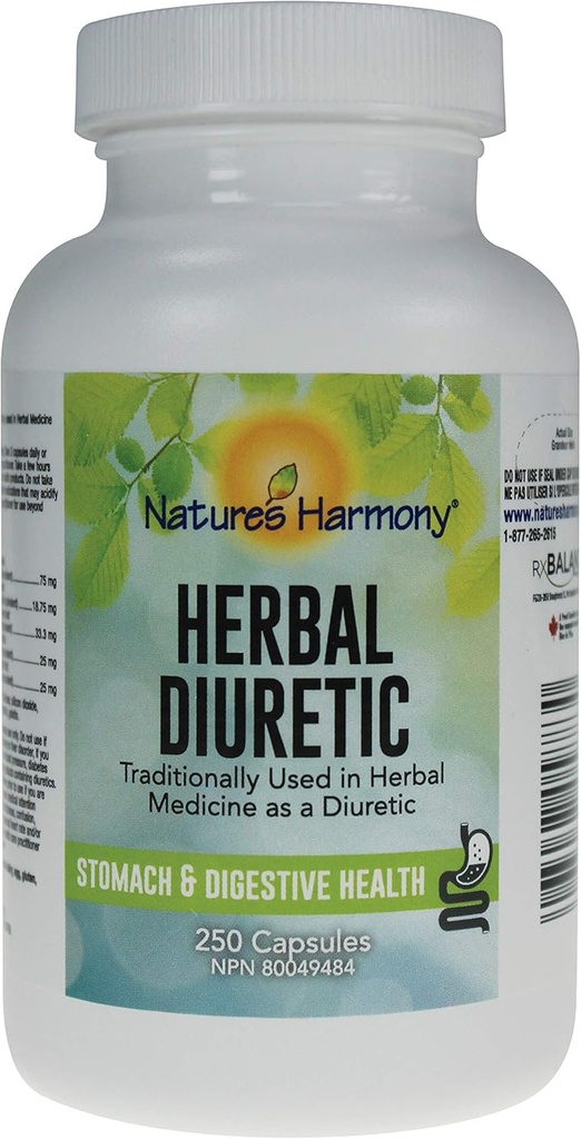 NATURE’s HARMONY Kräuterdiuretic(250 Kapseln)