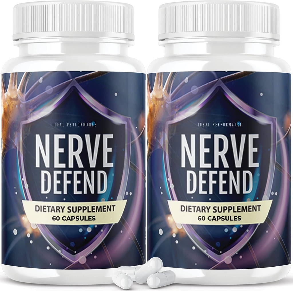 IDEAL PERFORMANCE (2 Pack) Nerve Defend Capsules (120 Kapseln)