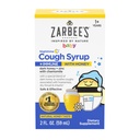 Syrup de nuit bébé de Zarbee + Immune, Syrup de toux bébé avec miel foncé + zinc et camomille, pour les tout-petits, sans médicaments ni arômes artificiels, goût naturel de miel, 2 fl. oz