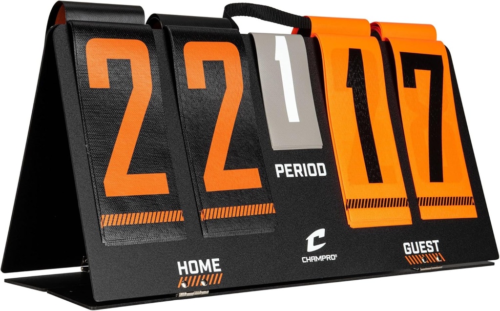 CHAMPRODeluxe Flip-a-Score Scoreboard (Punkte, Perioden, Spiele)