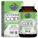 Garten des Lebens Vitamin B Complex, 120 Vegan Kapseln, hohe Potenz Vitamine für Energie und Stoffwechsel mit B6, Folat & B12 als Methylcobalamin Plus Probiotics