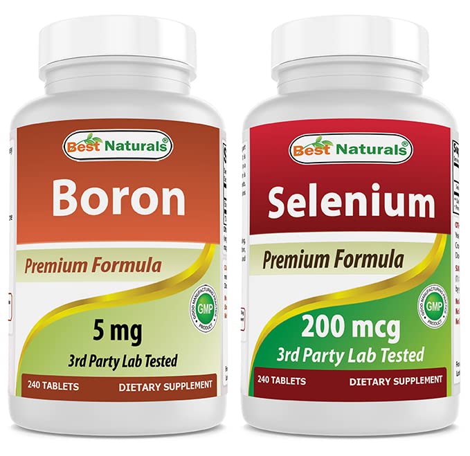 Bor 5 mg & Selen 200 mcg
