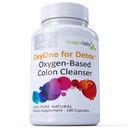 OxyOne per Detox – Potente tutto il detergente naturale del colon a base di ossigeno (polvere di magnesio dell'ossigeno) per pulire + Detox - 180 caps