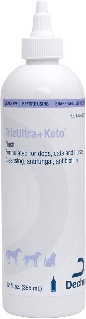 Flush pour chiens, chats et chevaux, 12 oz