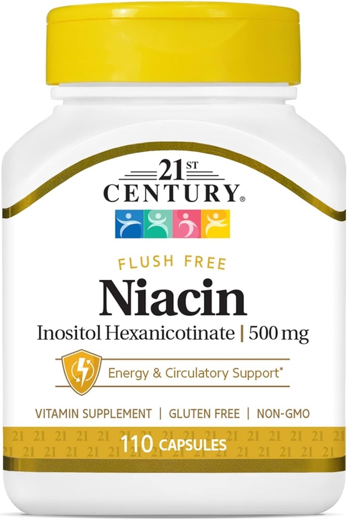 Niacine Flush Free 500 Milligrammes 110 Capsules