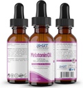 – Aktuelles flüssiges Melatonin Öl - Natürliche Schlafhilfe -Essential Oil Blends– Natürliches Melatonin – Hilft in Schlaf & Entspannung – Alkohol & Glutenfrei – Organisches Melatonin für Erwachsene (1 Flasche)