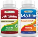 Meilleures naturelles Arginine Lysine Combo