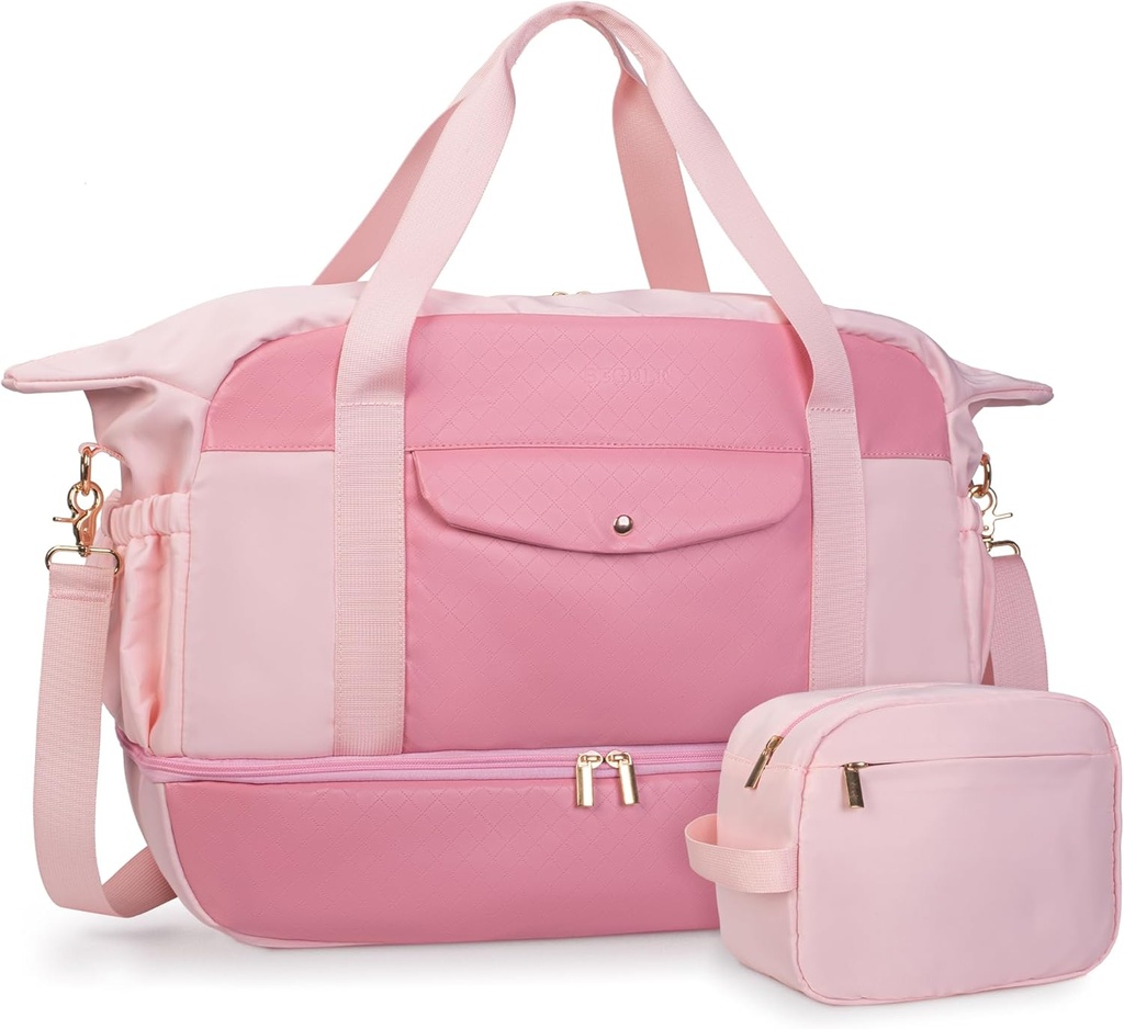 Weekender Taschen für Damen Reise Tote Taschen, Overnight Carry auf Duffle Bags