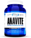 Gaspari Nutrition Anavite, Sport Multi-Vitamin mit Aminosäuren, Beta-Alanin und L-Carnitin, Enhanced Performance and Recovery (Neue kleinere Größe, 30 Portionen)