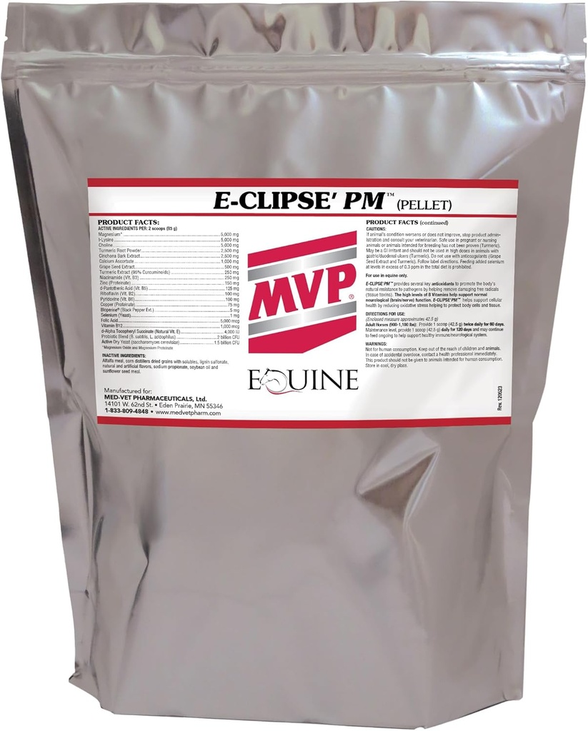 E-Clipse PM (6 lb) Neurologische Gesundheit/Immune Unterstützung für Pferde