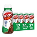 BOOST High Protein Ready to Drink Bilanciato, Cioccolato Ricco, 8 FL OZ (Pack of 12)