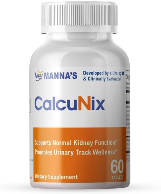 Manna CalcuNix supplément de soutien au rein favorise la voie urinaire 60 comprimés