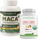 Vitamina Organica C + Maca Root Capsule – Energia Naturale & Supporto Immune