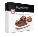 BalanceDietTM | Protein Bar | 15g Protein | Low Carb | 7 Bar Box (Chocolate Crisp)
