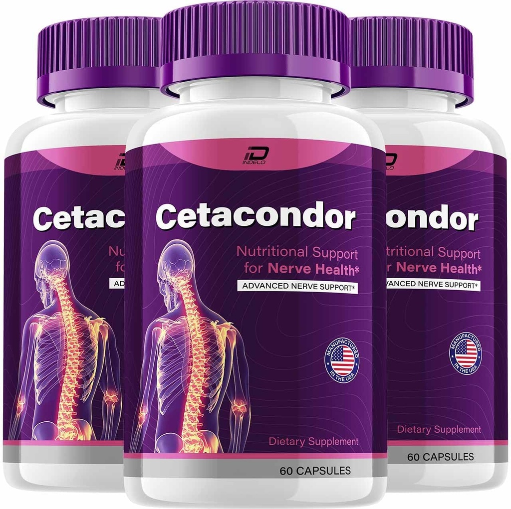 Cetacondor Health & Brain Support – Cetacondor Advanced Nootropic Formula, Cetacondor All-Natural Focus Supplement, Cetacondor Support Recensioni (3 Pack - 180 Capsule)