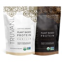 Truvani Plant Based Protein Powder - USDA Certified Organic, Vegan, Non OGM, Dairy Free, Soy Free, & Gluten Free - 2 Pacchetti di 20 Serve Ognuno (Chocolate & Vanilla)
