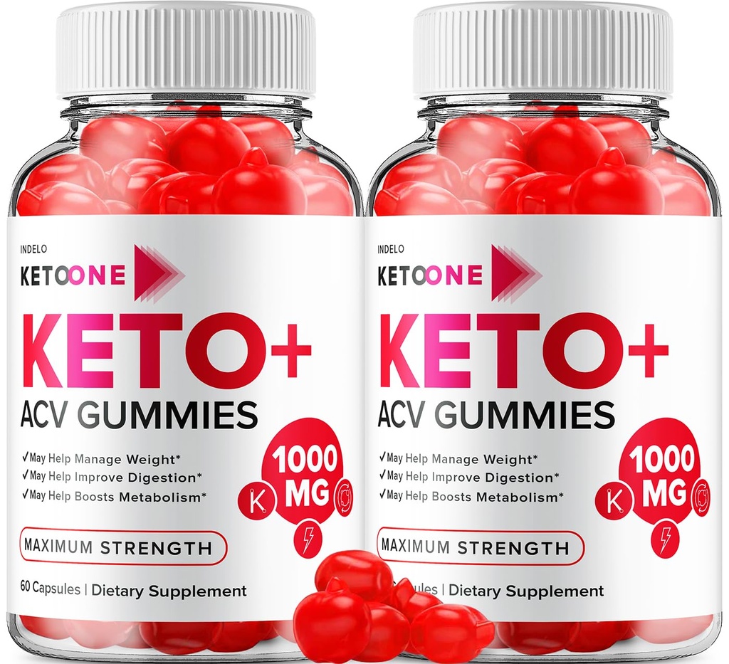 (2 Pack) Keto One Gummies Advanced Loss - ACV Gummies Maximum Strength, Keto One Keto Plus ACV Weight Management Gummies Aceto di sidro di mele, Keto One Gummies Recensioni B12 Keto+ACV (120 Gummies)