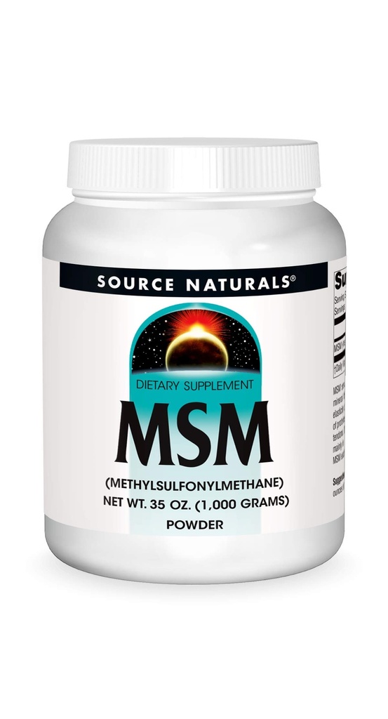 Quelle Naturals MSM (Methylsulfonylmethan) Netto WT. 35 Unze (1.000 Gramm) - Pulver