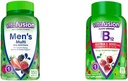 Vitafusion Vitamines gommy adultes pour les hommes (arômes de mer) + Vitafusion Vitamine B12 Vitamines gommy (arômes de mer)