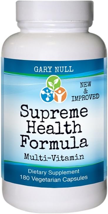 Gary Null Supreme Health Formula 180 Vegi-caps Nuovo e migliorato