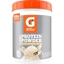 Gatorade Whey Protein Powder, 20 Servings Per Canister, 20 g di Protein Per Serving, Vanilla, 19.7 Oz