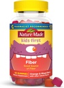 Nature fait d'enfants premiers gommies de fibre, supplément de fibre pour le soutien de santé digestif, 60 gommies, 30 jours d'approvisionnement