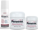 Trio de thérapie articulaire et musculaire Penetrex - Confort apaisant pour le dos, le cou, les mains, les pieds - Corps entier premium, Rub avec Arnica, Vitamine B6 MSM & Boswellia - 2oz, 3oz, 4oz