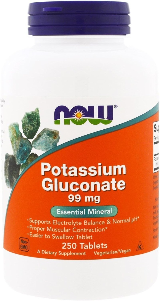 Ora Foods Potassium Gluconate 99 Milligrammi - 250 compresse
