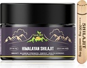 shilajit Pure Himalayan Organic - Gold Grade Shilajit Resin mit Bio Ayurvedic Kräuter in Hohe Potenz für Energie, Stärke und Immunität, 30 Gramm