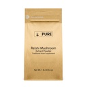 PURE ORIGINAL INGREDIENTI Reishi Mushroom (1lb) Lingzhi, Supplemento tradizionale, Non OGM, Lab-Verified
