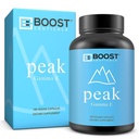 BoostCeuticals Populaire Ensemble Vitamine e 400 UI Gamma E Tocophérols mélangés CoQ10 200mg 270 Ensemble végétalien Pas d'additifs Non-OGM Sans gluten Vitamine naturelle pure et Co Q 10 Supplément Capsules Bioperine