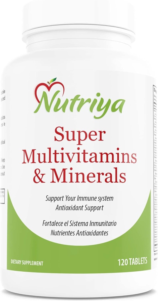 Nutriya Super Multivitamine und Mineralien -für Frauen und Männer - Mehr als 70 Vitamine, Mineralien, Antioxidantien, Aminosäure -Supports Cellular Energy Production und Immunsystem Health