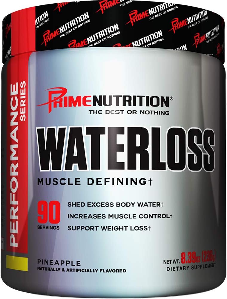 Wasserverlust | Prime Nutrition | Muskel Defining | 90 Servierungen | 238 Gramm | Ananas