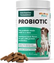 Wellnergy Daily Probiotic & Prebiotics Soft Chew for Dogs & Cats - Verdauungsunterstützung für Durchfall, Verstopfung, Magen, Verdauung & Gas - Hilft Verdauung, Allergie Haut und Immungesundheit 160ct