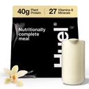 Huel Black Edition | Vanilla 40g Vegan Protein Pulver | Nutritionally Complete Meal | 27 Vitamine und Mineralien, Glutenfrei | 17 Servierungen | Scoop nicht enthalten, um Kunststoff zu reduzieren