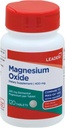 Leader Magnesio Ossido 400mg, Aiuta Bone &amp; Cramps del muscolo, Integratore tablet alimentare debole, 120 Conte